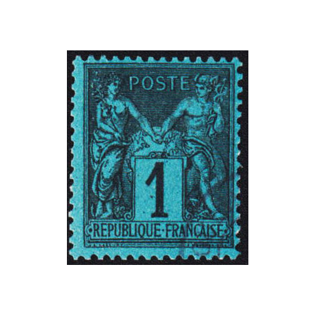 Timbre de France N°84 - 1880 Oblitéré