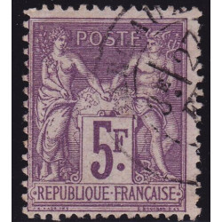 Timbre de France N°95 - 1877 Oblitéré