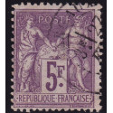Timbre de France N°95 - 1877 Oblitéré