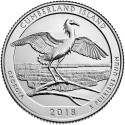 Cumberland Island 2018 - Aigrette - 1/4 dollar