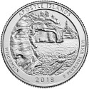 Apostle Islands 2018 - Devils Island - 1/4 dollar