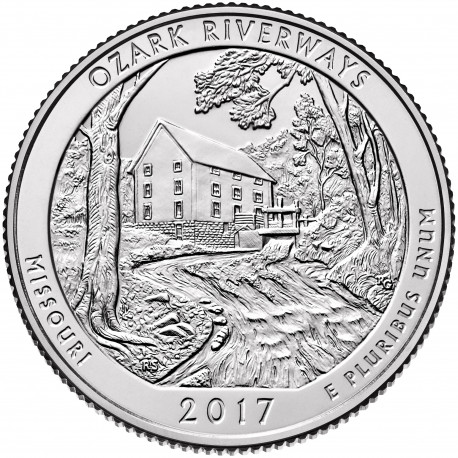 Missouri 2017 - Ozark - 1/4 dollar