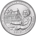Columbia 2017 - Frederick Douglass - 1/4 dollar