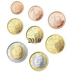 Espagne 2010 : serie de 1 cent a 2 euros