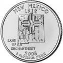 Nouveau Mexique 2008 - Indiens Zia - 1/4 dollar