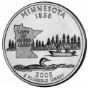 Minnesota 2005 - Lacs- 1/4 dollar