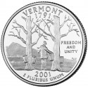 Vermont 2001 - Sirop d'érable - 1/4 dollar