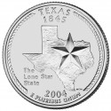 Texas 2004 - Carte - 1/4 dollar