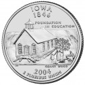 Iowa 2004 - Fondation - 1/4 dollar