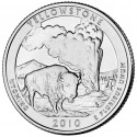 Wyoming 2010 - Yellowstone - 1/4 dollar