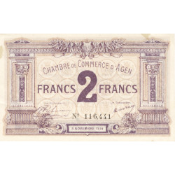 2 Franc - billet de nécessité