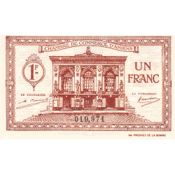 1 Franc - billet de nécessité