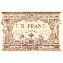 1 Franc - billet de nécessité