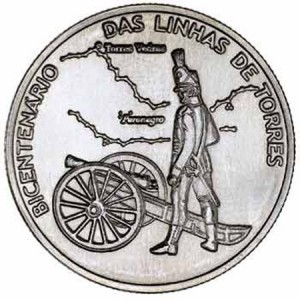 PORTUGAL 2010 - 2,5 EURO "Linhas de Torres Vedras"