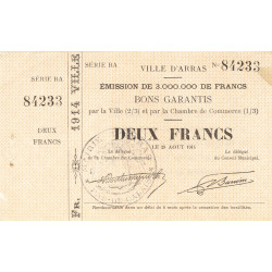 2 Franc - billet de nécessité