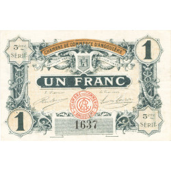 1 Franc - billet de nécessité