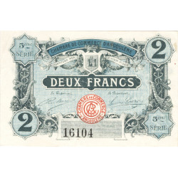 2 Franc - billet de nécessité