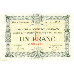 1 Franc - billet de nécessité