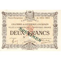 2 Franc - billet de nécessité