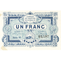 1 Franc - billet de nécessité