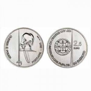 PORTUGAL 2011 -  2,5 EURO 'Querer e Poder'