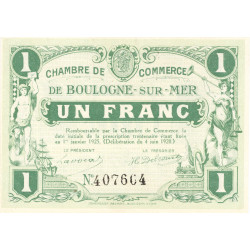 1 Franc - billet de nécessité