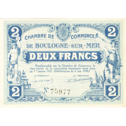 2 Franc - billet de nécessité