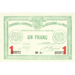 1 Franc - billet de nécessité