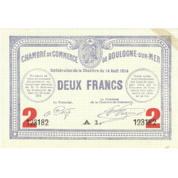 2 Franc - billet de nécessité