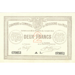 2 Franc - billet de nécessité