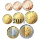 Luxembourg 2011 : série de 1 cent à 2 euros