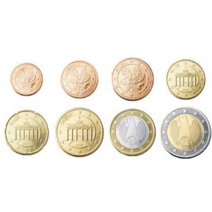 Allemagne 2006 : serie de 1 cent a 2 euros