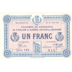 1 Franc - billet de nécessité