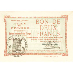 2 Franc - billet de nécessité
