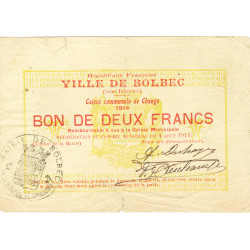 2 Franc - billet de nécessité