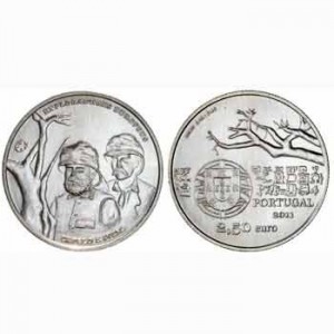 PORTUGAL 2011 - 2,5 EURO "Explorateurs Capelo et Ivens"