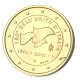 ITALIE 2011 - 2 EUROS COMMEMORATIVE DOREE OR FIN 24 CARATS