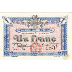 1 Franc - billet de nécessité