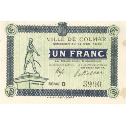1 Franc - billet de nécessité