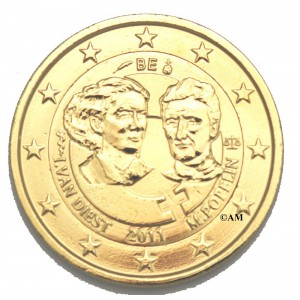 BELGIQUE 2011 - DOREE OR FIN 24 CARATS