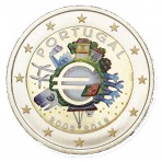 PORTUGAL 2012 - 10 ANS DE L'EURO EN COULEUR 