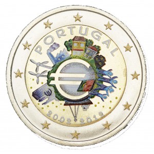 PORTUGAL 2012 - 10 ANS DE L'EURO EN COULEUR 