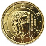 Luxembourg 2009 dorée or 24 carats