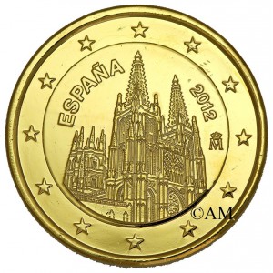 ESPAGNE 2012 - DOREE OR FIN 24 CARATS