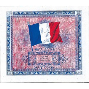 2 FRANCS - Drapeau au verso - 1944-1945 - Etat SUP