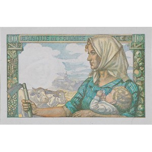 10 FRANCS - Mineur et Paysanne - 1941-1949 - Etat TTB