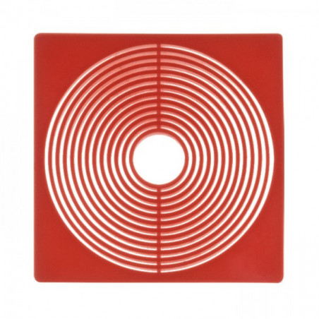 Inletts-box monnaies 68 x 68 mm, rouge vif, paquet de 10
