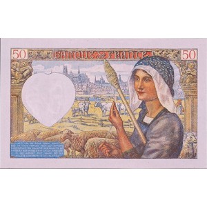 50 FRANCS - Jacques Coeur - 1940-1942 - Etat TTB