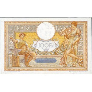 100 FRANCS - LUC OLIVIER MERSON - Caissier Principal  avec  L.O.M. - 1908-1909 - Etat SUP