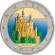 ALLEMAGNE 2012 - 2 EUROS COMMEMORATIVE COULEUR DORURES OR FIN 24 CARATS